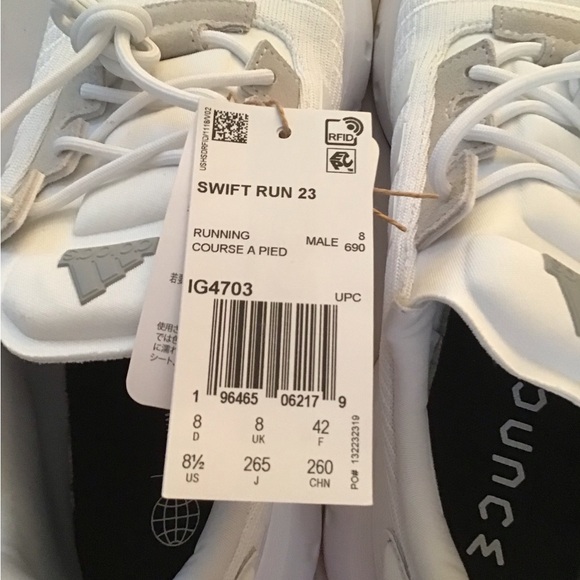 Men’s Adidas Swift Run Sneakers - Picture 4 of 7